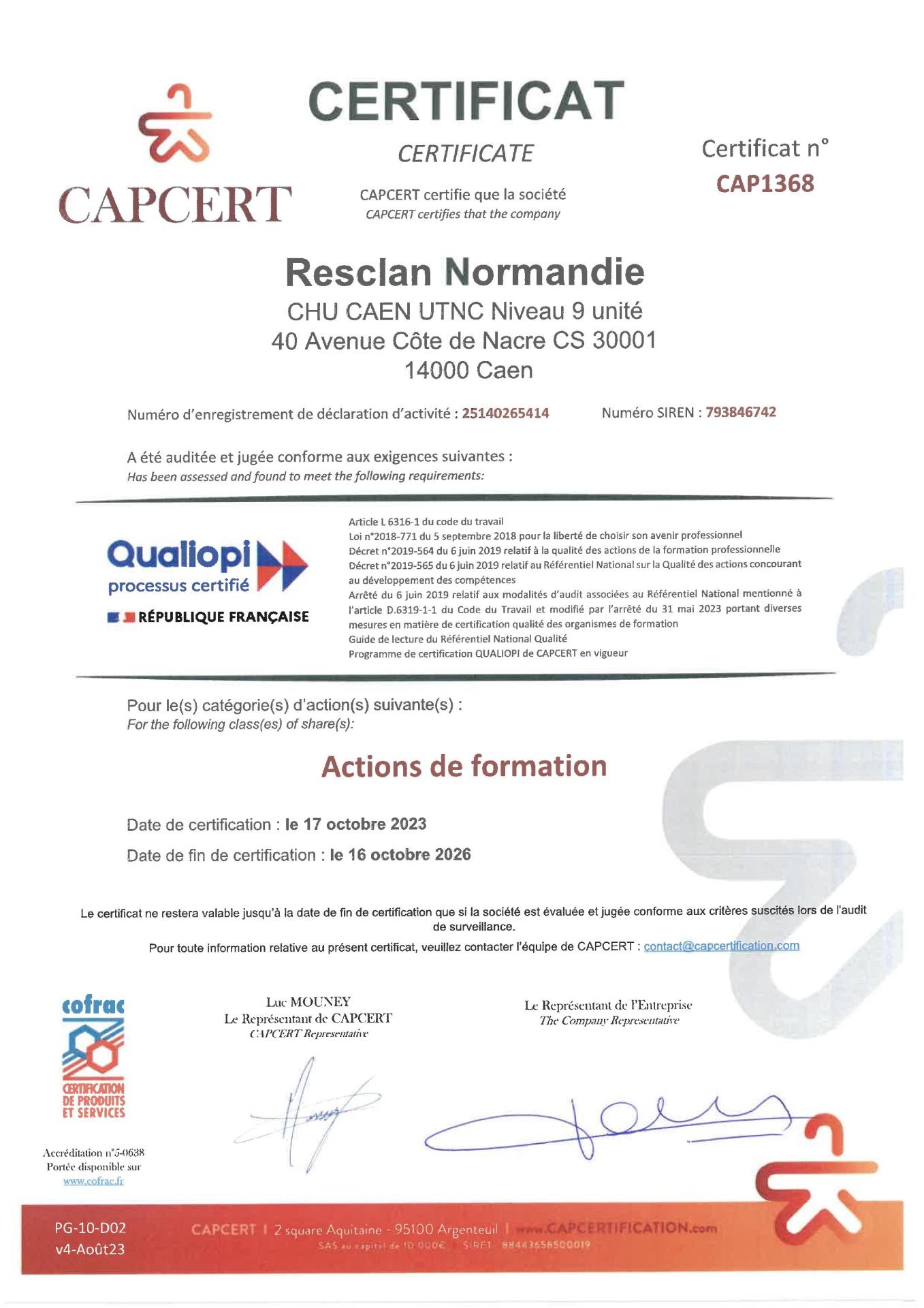 Certificat qualiopi capcert 17102023 page 001