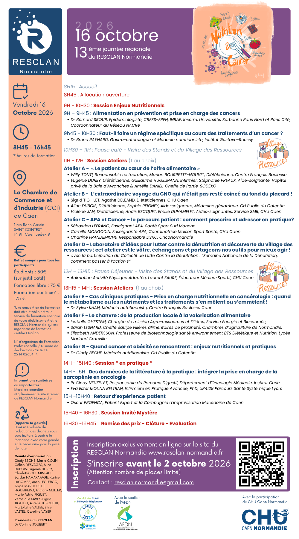 Programme resclan13