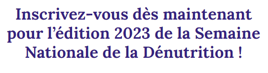 Semaine denut 2023 bis